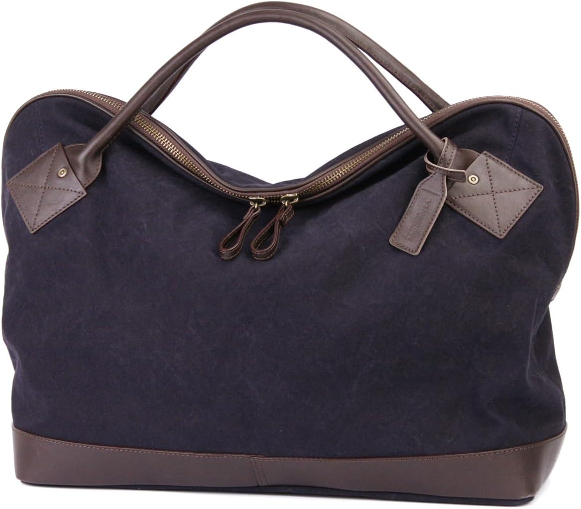 【美品】BEAU DESIGNS ボストンバッグ カーキ　ボーデッサン 東京ヒマワリ / ボーデッサン(BEAU DESSIN) キャンバス ボストン